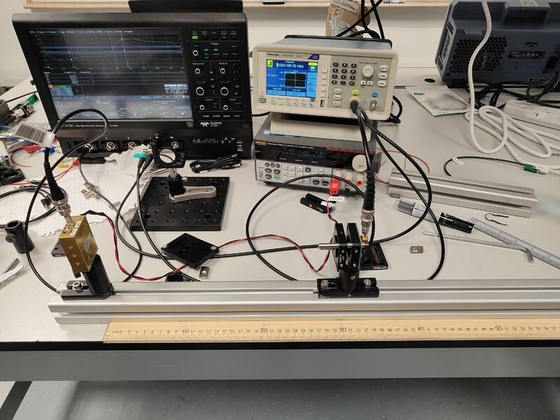 File:Laser Distance Measurement Experimental Setup With Mirror.jpeg