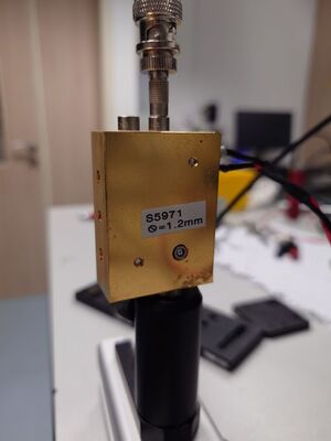 Laser diode and detector
